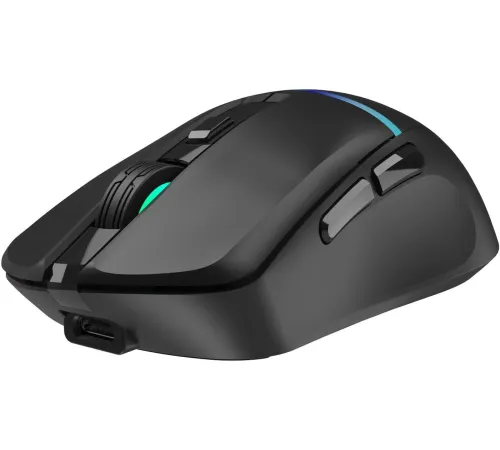Игровая мышь Оклик 775GW черный