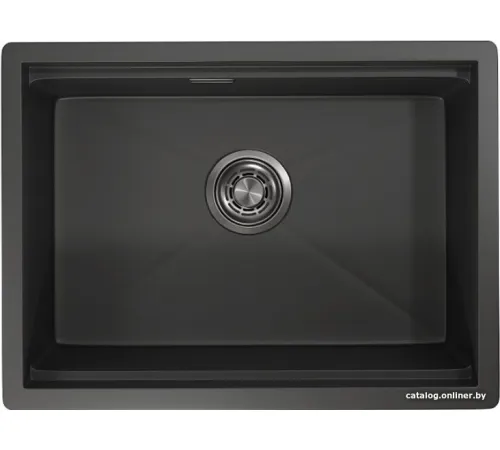 Кухонная мойка Granula KS-6045U черный матовый