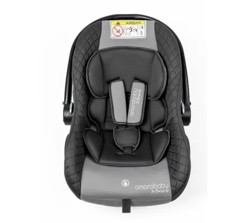 Детское автокресло Amarobaby Baby Comfort AB222008BC/11 серый