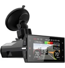 Видеорегистратор-радар детектор-GPS информатор 3в1 SilverStone F1 Hybrid S-BOT PRO Wi-Fi Doppler Edition