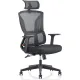 Офисное кресло SitZone U-065A сетка/ткань, черный