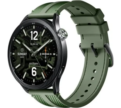 Умные часы Xiaomi Watch S5 46 мм зеленый джунгли, международная версия