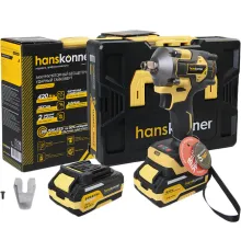 Гайковерт Hanskonner HCD20420BLC с 1-им АКБ, кейс