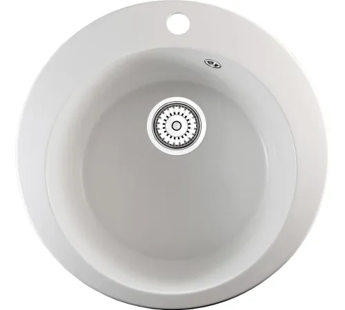 Кухонная мойка Berge BR-5100 белый матовый
