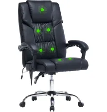 Офисное кресло CACTUS CS-CHR-OC02M-BK черный