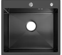 Кухонная мойка ARFEKA Eco AR 500*500 Black PVD Nano Decor