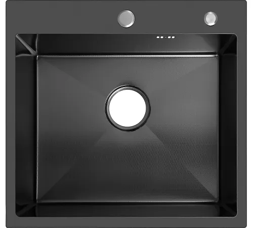 Кухонная мойка ARFEKA Eco AR 500*500 Black PVD Nano Decor