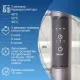 Полотенцесушитель Маргроид Ferrum Вид 10 СНШ 80x40 Графит, скрытого монтажа, таймер справа