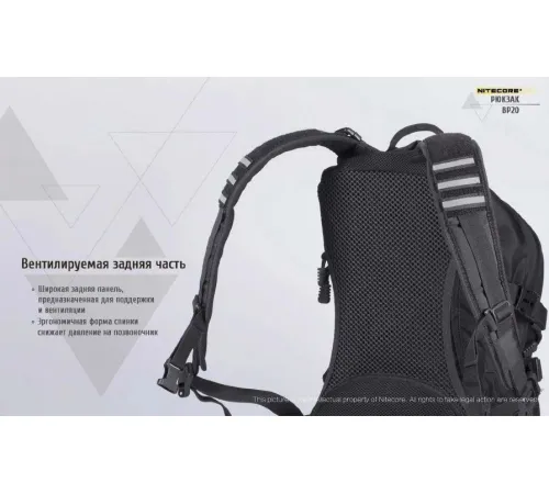 Городской рюкзак Nitecore BP20