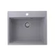 Кухонная мойка Ulgran QUARTZ Forte 580-05 бетон