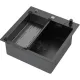 Кухонная мойка ARFEKA Eco AR мойка 500*500 POP-UP, коландер G, дозатор BLACK