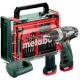 Дрель-шуруповерт Metabo PowerMaxx BS 12 Set 600080710 с 2-мя АКБ, кейс