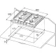 Варочная панель KUPPERSBERG FV6TGRZ C Bronze