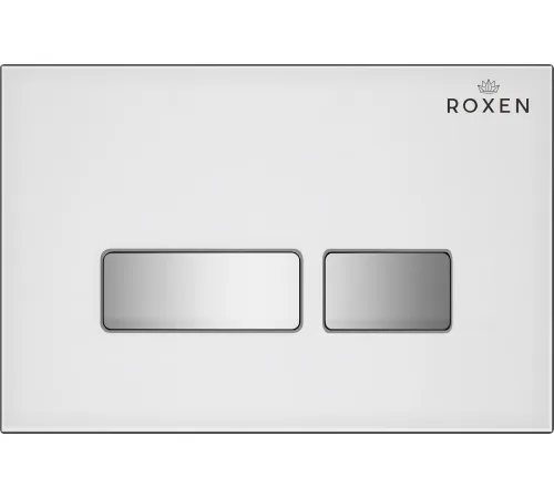 Унитаз подвесной Roxen Martin в комплекте с инсталляцией StounFix Dual Fresh 6 в 1 968524 кнопка: белый/хром
