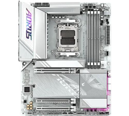 Материнская плата Gigabyte X870E Aorus Elite WiFi7 Ice rev. 1.2