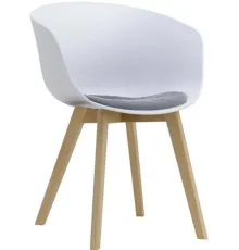 Стул с подлокотниками Stool Group Libra Soft белый