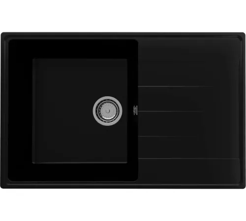 Кухонная мойка Ulgran Quartz Prima 780-07 уголь