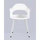 Стул с подлокотниками Stool Group Lady белый