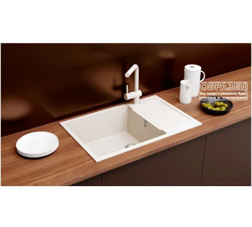 Кухонная мойка Ulgran U-602 328 бежевый
