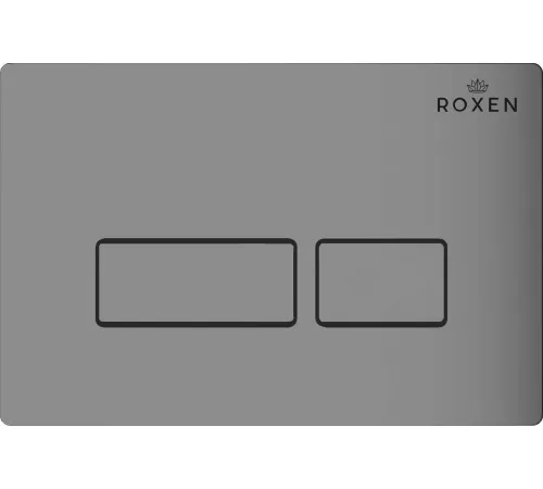 Унитаз подвесной Roxen Vine Tornado в комплекте с инсталляцией StounFix Dual Fresh 6 в 1 979003 кнопка: хром матовый