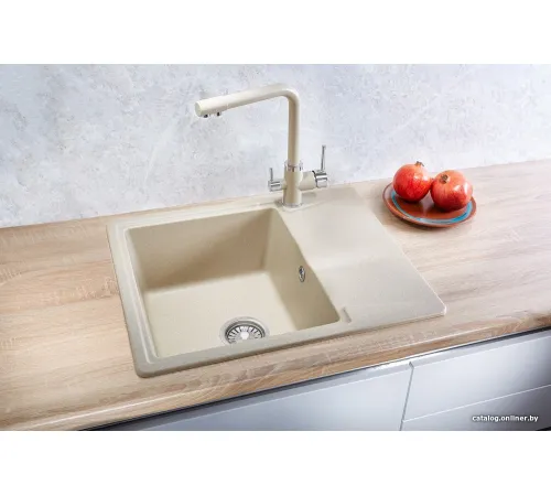 Кухонная мойка Granula 6201 песок