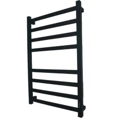 Полотенцесушитель Маргроид Ferrum Вид 81/10 Профильный СНШ 80x40 Черный матовый, скрытого монтажа, таймер справа
