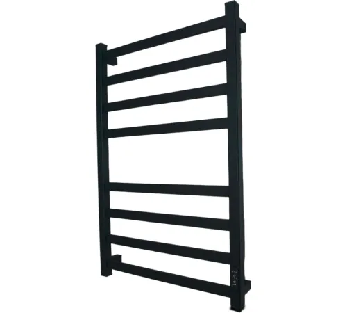 Полотенцесушитель Маргроид Ferrum Вид 81/10 Профильный СНШ 80x40 Черный матовый, скрытого монтажа, таймер справа