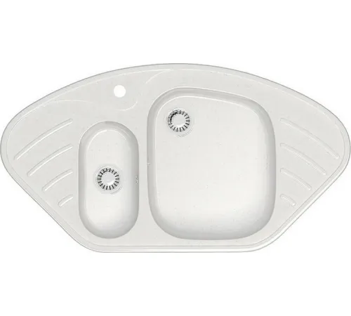 Кухонная мойка MARRBAXX Карельский камень модель 23/G31 белый