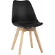 Стул Stool Group Frankfurt New Y863 черный/деревянные ножки