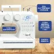 Электромеханическая швейная машина Janete 987P белый