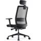 Кресло Bestuhl S30 Black Pl с подголовником черный