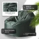 Кресло-мешок Mio Tesoro Poparada XXXL PO-65x85-Z темно-зеленый