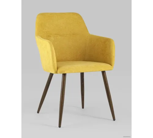 Стул с подлокотниками Stool Group Кинг желтый