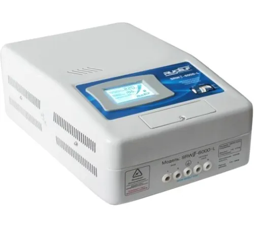 Стабилизатор напряжения Rucelf SRWII-6000-L