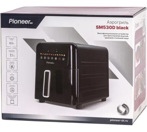 Аэрогриль аэрофритюрница Pioneer SM530D черный