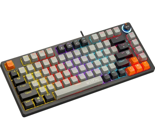 Клавиатура Defender Wildfire GK-213 серый/черный