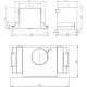 Кухонная вытяжка Akpo Neva Glass Eco 80 WK-4 черный/нержавеющая сталь