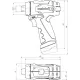 Дрель-шуруповерт Metabo PowerMaxx BS Basic 600984500 с 2-мя АКБ, кейс