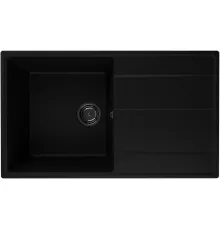 Кухонная мойка Ulgran Quartz Prima 850 уголь