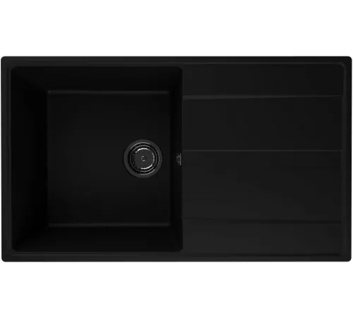 Кухонная мойка Ulgran Quartz Prima 850 уголь