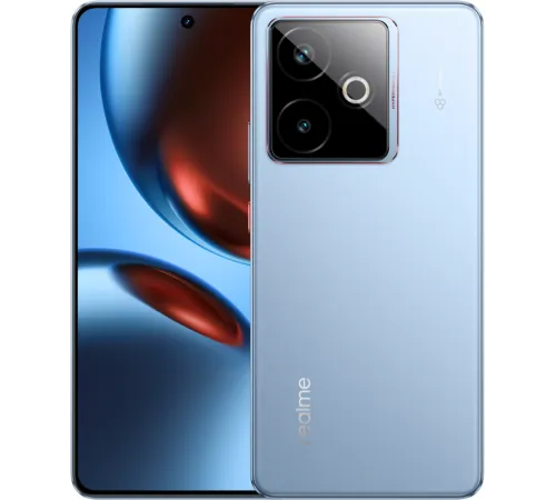 Телефон Realme GT7 T RMX5085 12GB/256GB международная версия ледяной синий