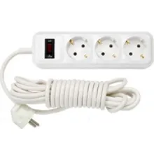 Удлинитель Bylectrica У16-320 5 м, белый