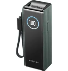 Внешний аккумулятор EcoFlow Rapid 25000mAh с кабелями 100 Вт, 170 Вт, зеленый
