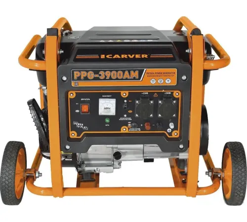 Бензиновый генератор Carver PPG-3900AM