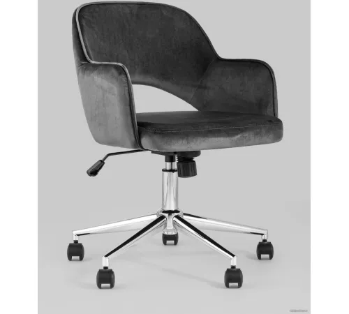 Офисное кресло Stool Group Кларк велюр серый