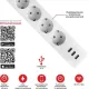 Умный удлинитель EKF Connect PRO Wi-Fi c USB RCE-2-WF