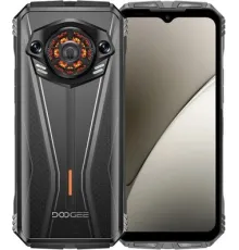 Телефон Doogee S Punk Pro 8GB/512GB серебристый/черный