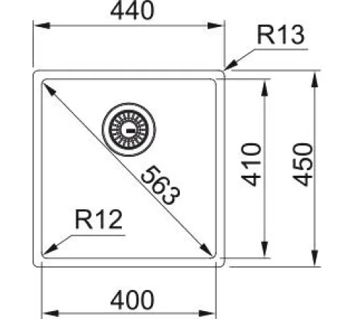 Кухонная мойка Franke BXX 210-40 127.0677.488 стальной