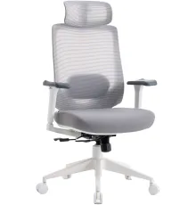 Офисное кресло Evolution HybridFlex White серый