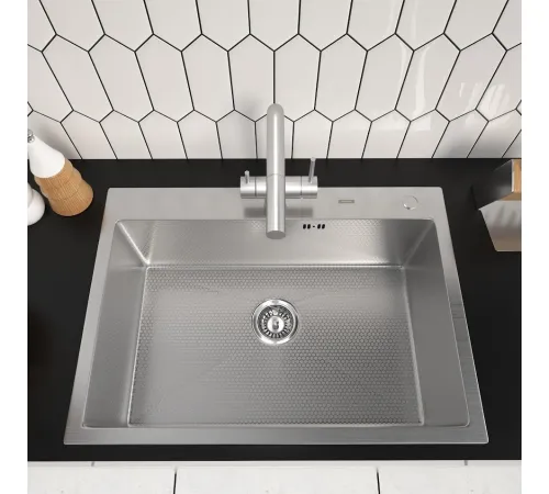 Кухонная мойка ARFEKA ECO AR 700*500 SATIN DECOR